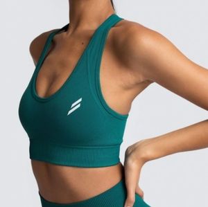 DoYouEven Hyperflex Seamless Crop - Forest Green - Size M